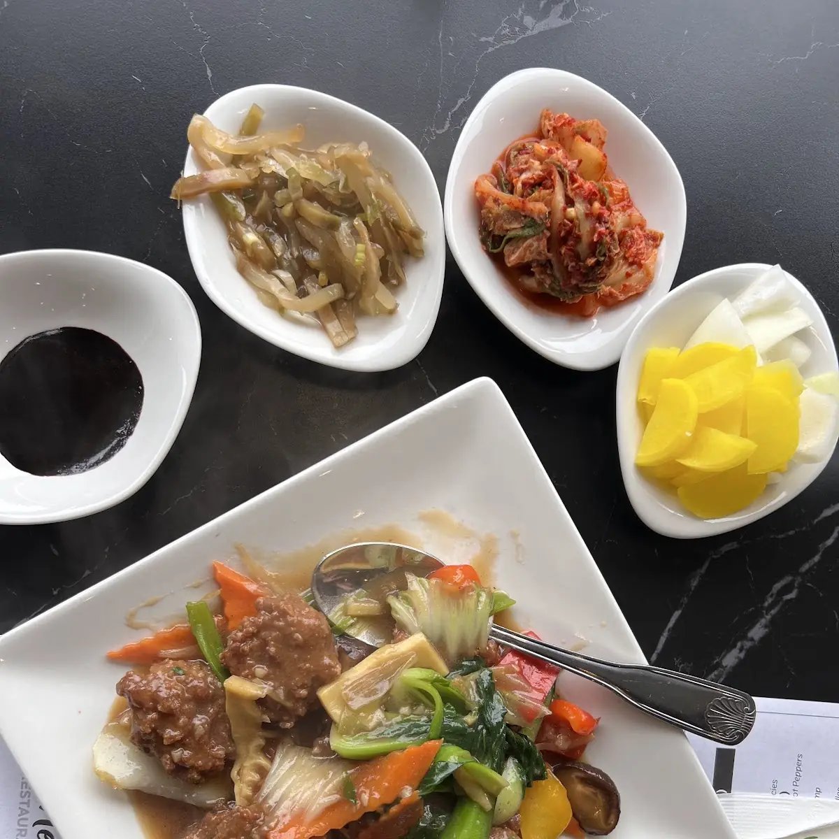 Beef with Mixed Vegetable 素菜牛 소고기야채볶음